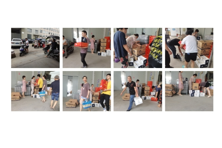 森力電機(jī)夏季福利領(lǐng)取現(xiàn)場(chǎng)