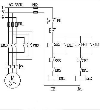 異步電機正反轉(zhuǎn)控制電路